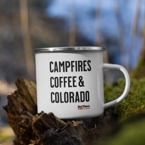 'Campfires, Coffee, & Colorado' Compact Camper Mug