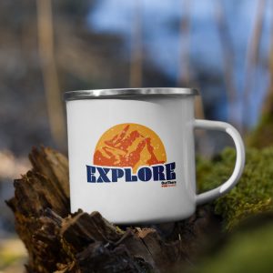 'Explore' Compact Camper Mug