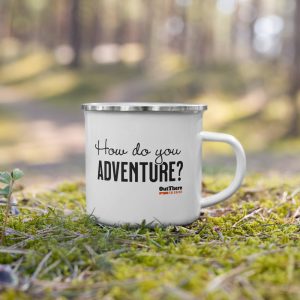 'How Do You Adventure' Compact Camper Mug