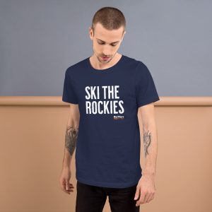 'Ski The Rockies' Short-Sleeve Unisex T-Shirt