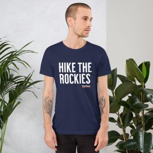 'Hike The Rockies' Short-Sleeve Unisex T-Shirt