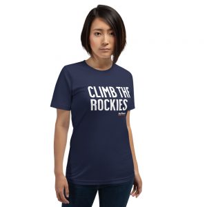 'Climb The Rockies' Short-Sleeve Unisex T-Shirt