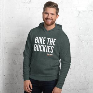'Bike The Rockies' Unisex hoodie