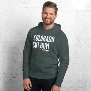 'Colorado Ski Bum' Unisex hoodie