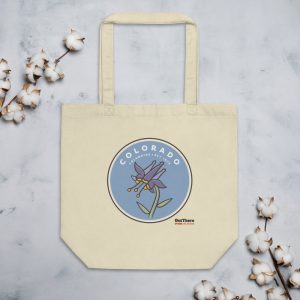 ‘Rocky Mountain Columbine’ Eco Tote Bag