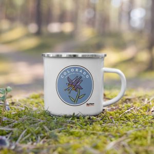 'Rocky Mountain Columbine' Compact Camper Mug