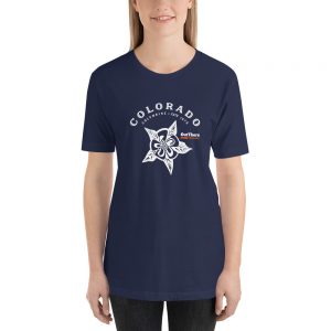 'Rocky Mountain Columbine' Short-Sleeve Unisex T-Shirt