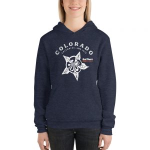 ‘Rocky Mountain Columbine’ Unisex hoodie