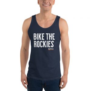 'Bike The Rockies' Unisex Tank Top