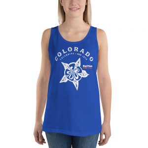 ‘Rocky Mountain Columbine' Tank Top